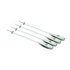 Perfect for kabobs and satays. Or load them up with vegetables for easy, all-at-once turning.
